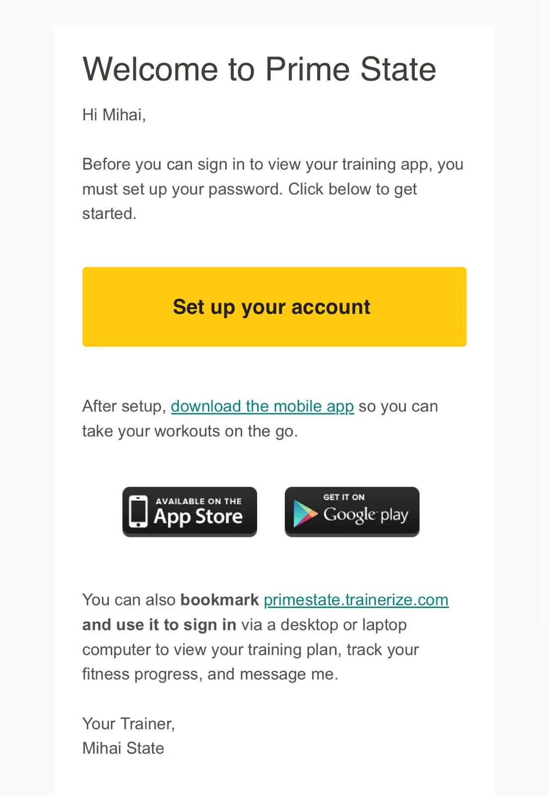 Îți creezi contul în câteva secunde