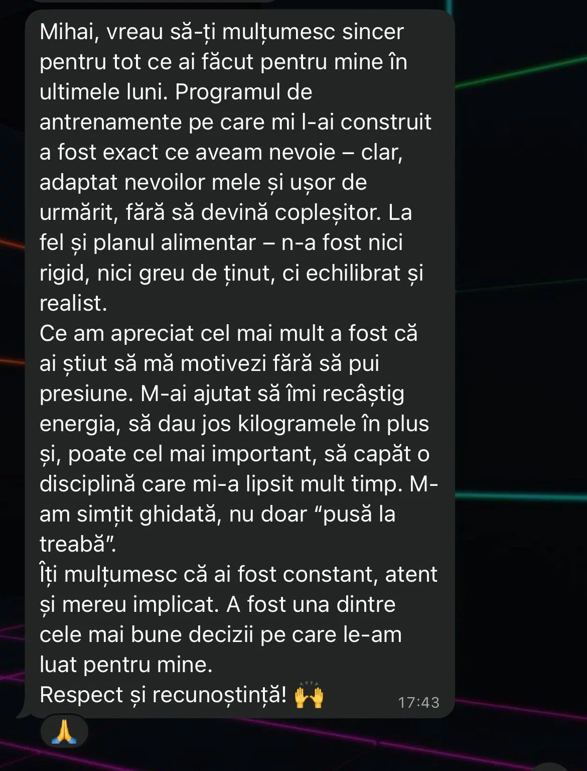 Mihai State - Testimoniale